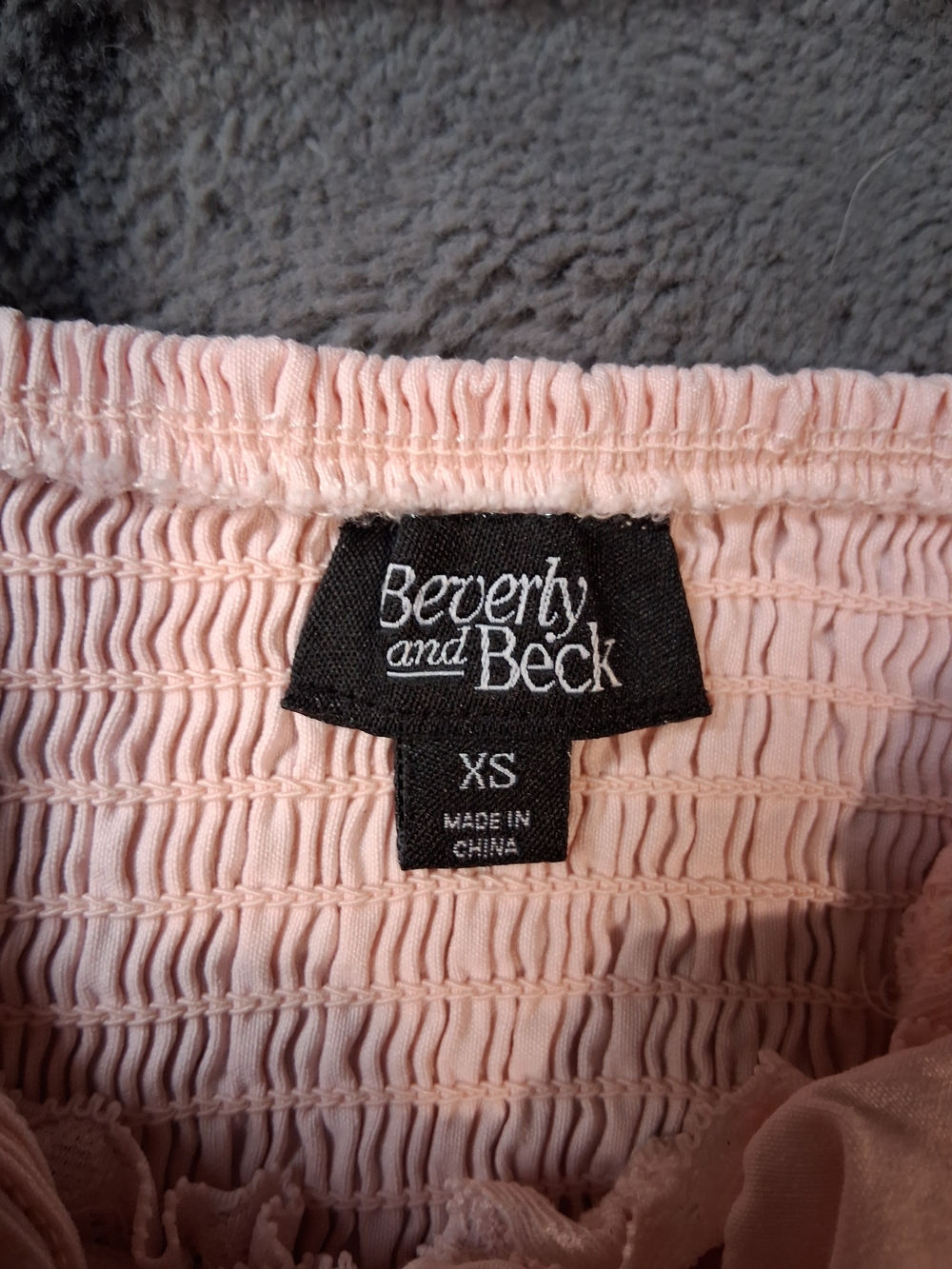 Beverly And Beck Pink Corset Crop Top